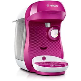 Cafeteira de Expresso de Cápsula Compatível com Tassimo Bosch Tas1001/01 0,7000L - Rosa