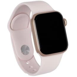 Apple Watch (Series 5) 2019 GPS 40 - Aço inoxidável Dourado - Bracelete desportiva Rosa