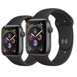 Apple Watch (Series 4) 40 - Alumínio Cinzento sideral - Circuito desportivo Preto