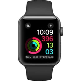 Apple Watch (Series 2) GPS 42 - Alumínio Cinzento sideral - Circuito desportivo Preto