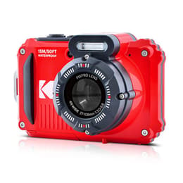 Kodak Pixpro WPZ2 - Vermelho + Kodak Pixpro lens 4x wide 27-108mm f/3.0-6.6