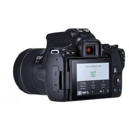 Reflex - Canon EOS 250D Preto + Lente Canon EF-S 18-55mm f/4-5.6 IS STM