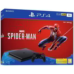 PlayStation 4 Slim 1000GB - Preto + Marvel's Spider-Man