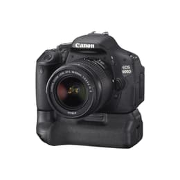 Reflex EOS 600D - Preto + Canon Zoom Lens EF-S 18-55mm f/3.5-5.6 IS II f/3.5-5.6