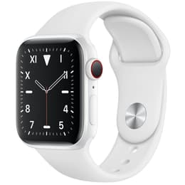 Apple Watch (Série 5) 2019 GPS + Celular 44 - Cerâmica Branco - Circuito desportivo Branco