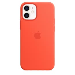 Capa de silicone Apple - iPhone 12 mini - Magsafe - Silicone Laranja