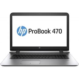 HP ProBook 470 G3 17-inch (2015) - Core i3-6100U - 4GB - SSD 256 GB AZERTY - Francês