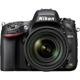 Reflex D600 - Preto + Nikon AF-S nikkor 18-135mm 1:5-5.6 G ED f/5-5.6