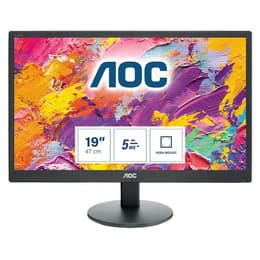 19-inch Aoc 185LM0021 1366 x 768 LCD Monitor Preto
