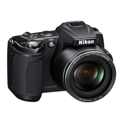 Compacto Coolpix L120 - Preto + Nikon Nikkor 21X Wide Optical Zoom VR 25–525mm f/3.1–5.8 f/3.1–5.8