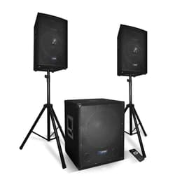 Pack sonorisation 2200W - Enceintes + Caisson + Pieds - USB/BLUETOOTH - BM SONIC BMS1512 Colunas Pa