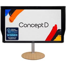 27-inch Acer ConceptD CP7 CP7271K 3840 x 2160 LCD Monitor Preto