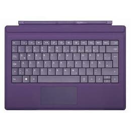 Microsoft Teclado QWERTZ Alemão Sem fios Retro-iluminado Surface Pro Type Cover M1725