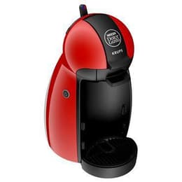 Expresso de cápsulas Compatível com Dolce Gusto Krups Dolce Gusto Piccolo KP1006ES 0.6L - Vermelho/Preto