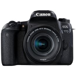 Canon EOS 77D Reflex 24 - Preto