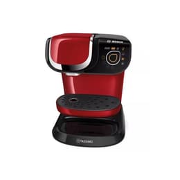 Cafeteira de Expresso de Cápsula Compatível com Tassimo Bosch My Way TAS6003 1.3L - Vermelho