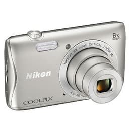 Nikon S3700 Compacto 20.1 - Prateado