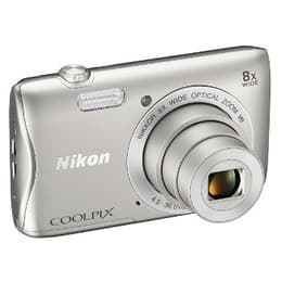 Compacto S3700 - Prateado + Nikon Nikon Nikkor Wide Optical Zoom VR f/3.7-6.6
