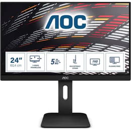24-inch Aoc 24P1 1920 x 1080 LCD Monitor Preto