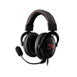 HyperX Cloud Core jogos Auscultador- com fios (sector) com microfone - Preto/Vermelho