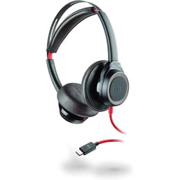 C7225 Blackwire redutor de ruído Auscultador- com fios com microfone - Preto