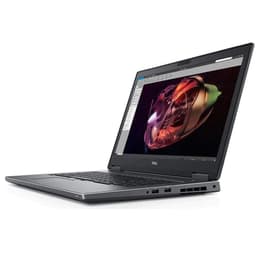 Dell Precision 7720 17-inch (2017) - Core i7-7820HQ - 64GB - SSD 512 GB AZERTY - Francês