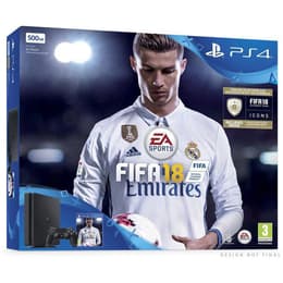 PlayStation 4 Slim 500GB - Preto + FIFA 18