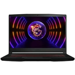 MSI Thin GF63 12VE-029DE 15"-inch - Core i5-12450H - 16GB - SSD 512 GB NVIDIA GeForce RTX 4050 QWERTZ - Alemão
