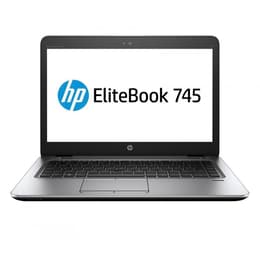 HP EliteBook 745 G4 14-inch (2016) - PRO A10-8730B - 8GB - SSD 256 GB QWERTY - Sueco