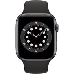 Apple Watch (Series 6) 2020 GPS + Celular 40 - Aço inoxidável Preto - Bracelete desportiva Preto