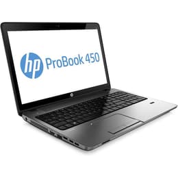 HP ProBook 450 G1 15-inch Core i3-4000M - SSD 256 GB - 8GB AZERTY - Francês