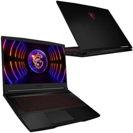 MSI Thin GF63 12VE 15-inch - Core i5-12450H - 16GB 512GB NVIDIA GeForce RTX 4050 AZERTY - Francês