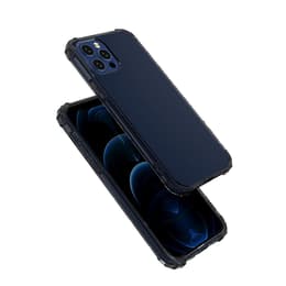 Capa iPhone 12 Pro Max - Silicone - Preto/Transparente