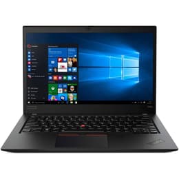 Lenovo ThinkPad T495S 14-inch (2018) - Ryzen 5 - 3000 Series (U) - 8GB - SSD 256 GB QWERTY - Grego