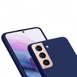Capa Galaxy S21 5G e 2 películas de proteção - TPU - Azul