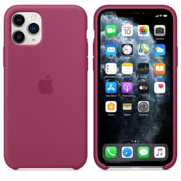 Capa de silicone Apple - iPhone 11 Pro Max - Silicone Vermelho granada