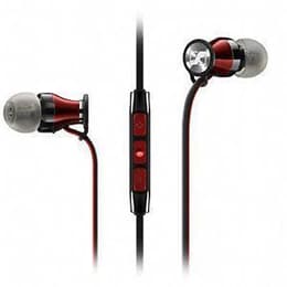 Sennheiser Momentum Earbud Bluetooth Earphones - Preto/Vermelho