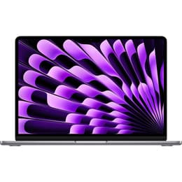 MacBook Air Com marcas de autocolantes 13" (2024) - M3 da Apple com CPU 8‑core e GPU 10-Core - 8GB RAM - SSD 512GB - Ecrã padrão - QWERTZ - Alemão