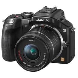 Lumix DMC-G5 - Preto + Panasonic Lumix G Vario Mega O.I.S 14-42mm f/3.5-5.6 f/3.5-5.6