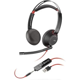 Poly Blackwire 5220 Auscultador- com fios (sector) com microfone - Preto