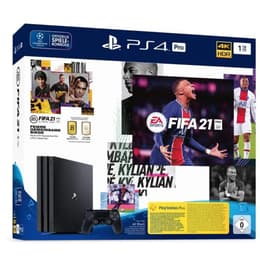 PlayStation 4 Pro 1000GB - Preto + FIFA 21