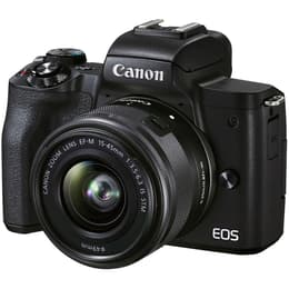 Instantânea EOS M50 Mark II - Preto + Canon EF-M 15-45mm f/3.5-6.3 IS STM f/3.5-6.3