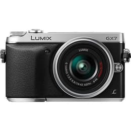 Lumix DMC-GX7 - Preto + Panasonic Panasonic Lumix G Vario 14-42mm f/3.5-5.6 ASPH f/3.5-5.6