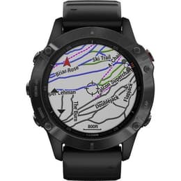 Smart Watch Garmin GPS Fenix 6 Sapphire - Preto
