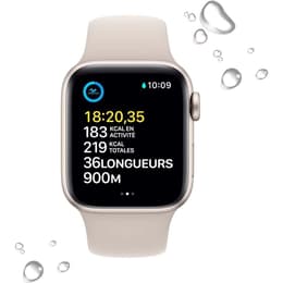 Apple Watch Series SE 2 (2022) GPS + Celular 40 mm - Alumínio Luz das estrelas