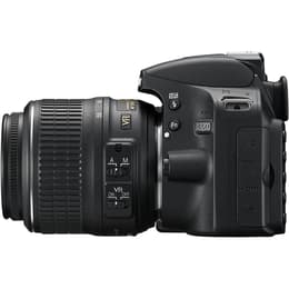 Reflexo D3200 - Preto + Nikon AF-S DX Nikkor 18-55mm f/3.5-5.6G VR II f/3.5-5.6