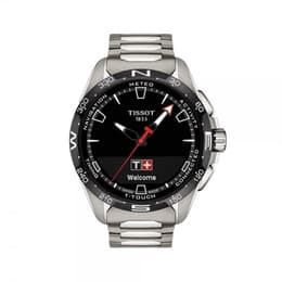 Smart Watch Tissot GPS touch connect solar - Prateado