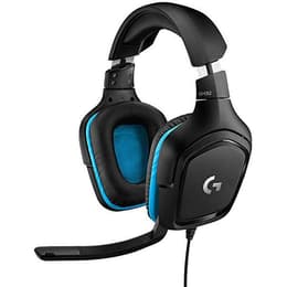 G432 jogos Auscultador- com fios (sector) com microfone - Preto/Azul