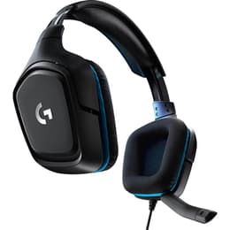 G432 jogos Auscultador- com fios (sector) com microfone - Preto/Azul