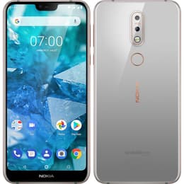 Nokia 7.1 64GB - Prateado - Desbloqueado